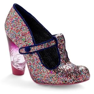 Irregular Choice Rainbow Glitter Heels